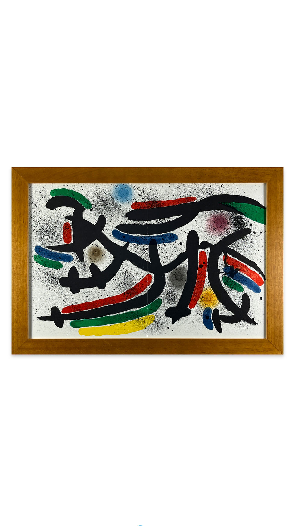 Joan Miro - Lithograph  - Composition IX 1988