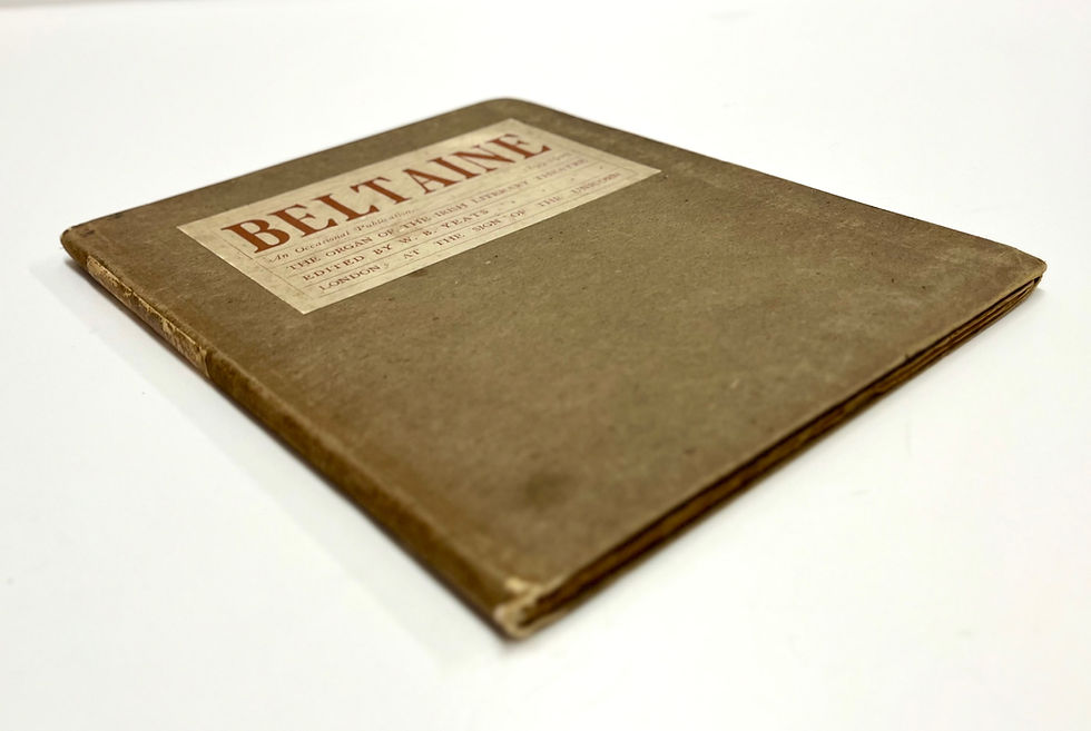 Thumbnail: W. B. Yeats - (edited by) Beltaine - First Edition - 1899