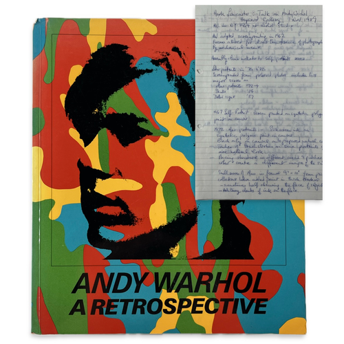 Andy Warhol) Kynaston McShine - Andy Warhol: A Retrospective 1989
