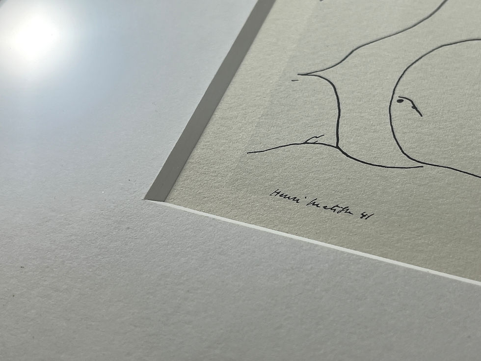 Thumbnail: Henri Matisse - Stone Lithograph - Dessin de Crayon 1941
