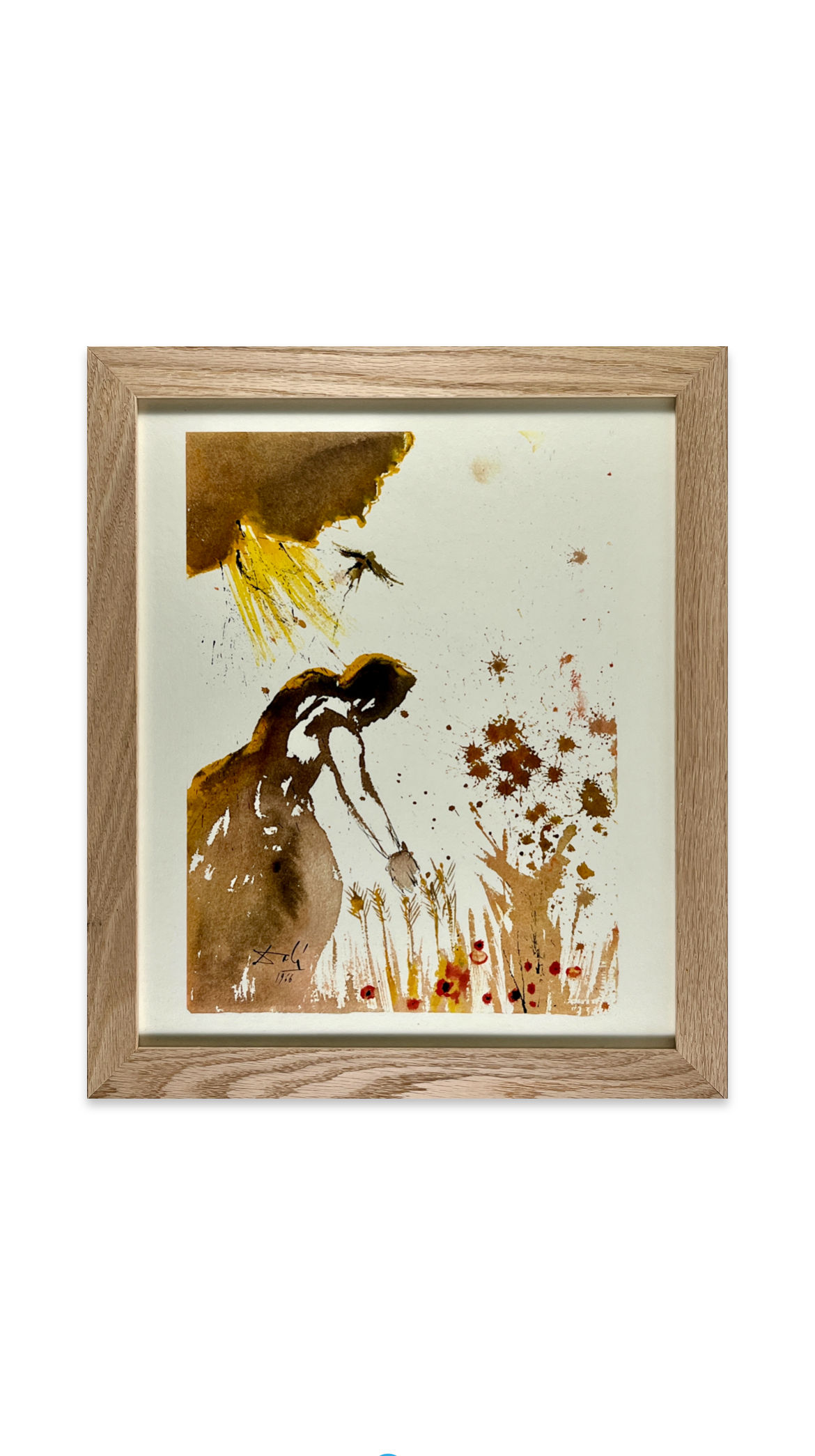 Salvador Dali - Offset Lithograph - Fiat voluntas tua sicut in Colo et in Terra