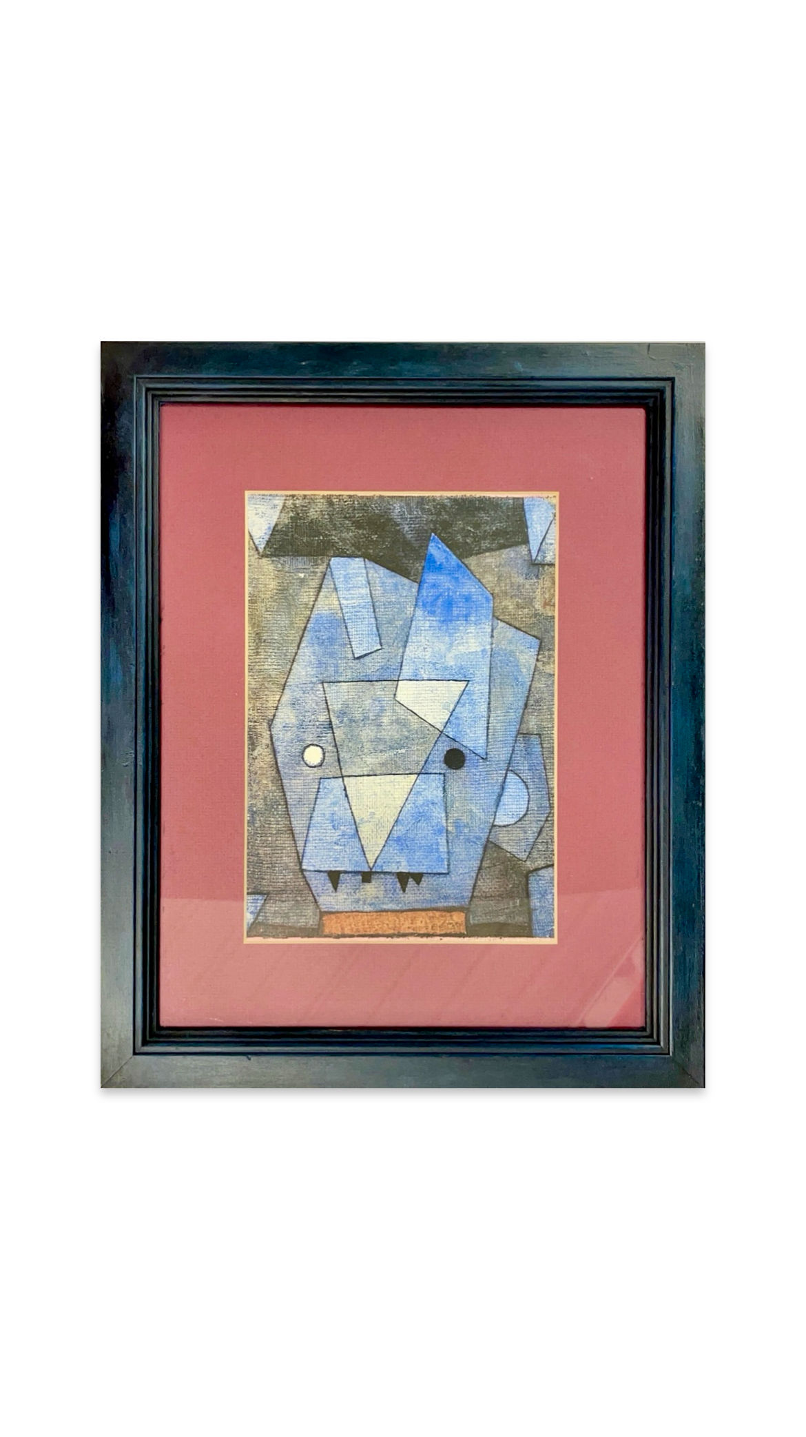 Paul Klee - Collotype - Little Blue Devil 1946