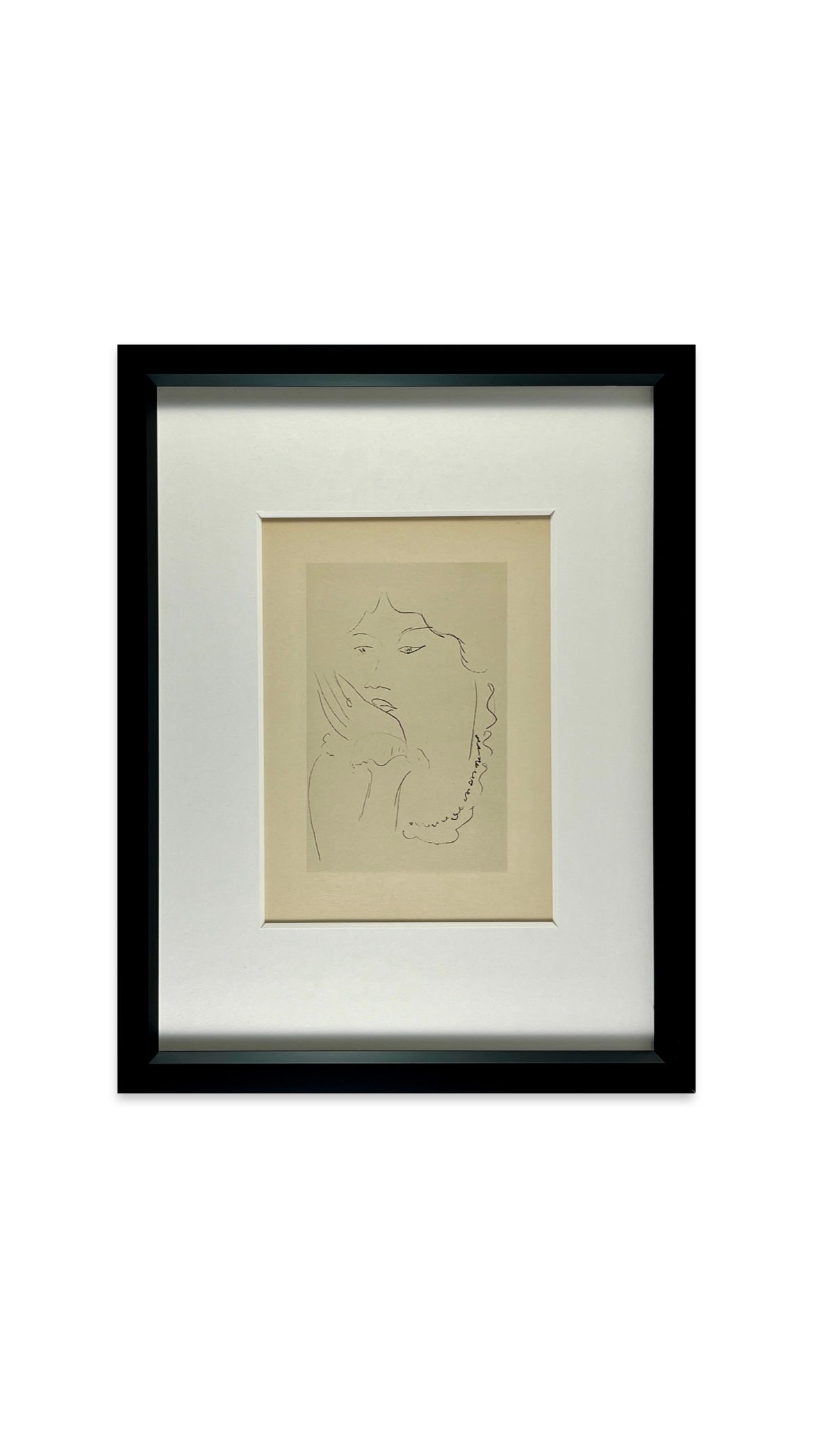 Henri Matisse - Tete de Femme - Stone Lithograph 1925