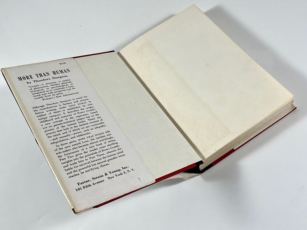 Thumbnail: Theodore Sturgeon - More Than Human First American Edition 1953