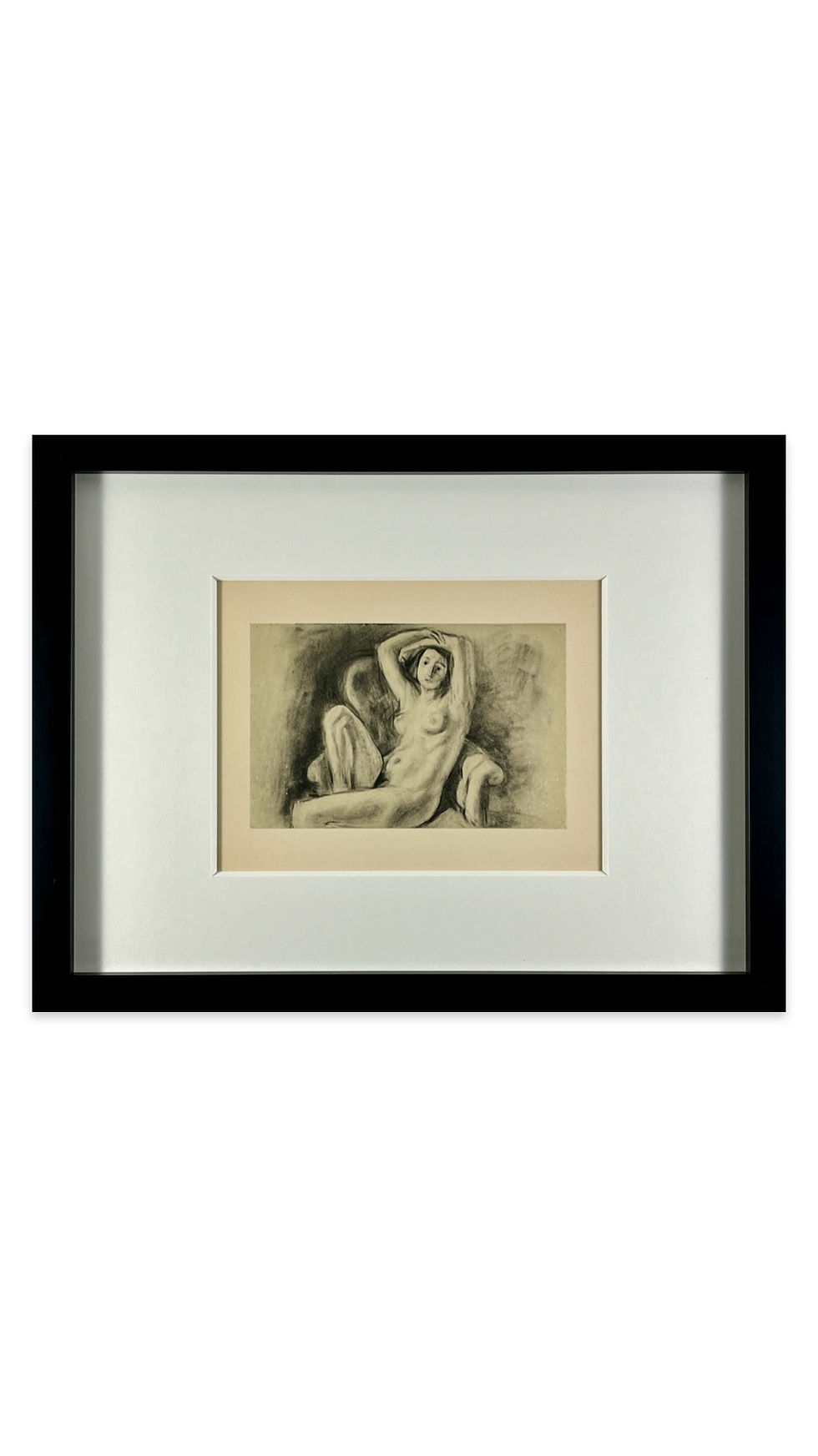 Henri Matisse - Stone Lithograph - Dessin de Fusain 1925