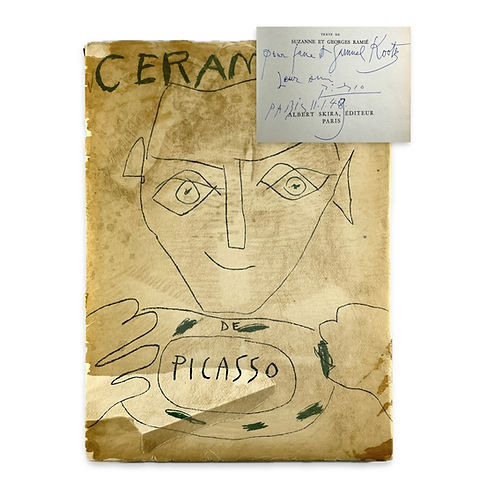 Ceramiques de Picasso - Signed Association Copy - First Edition
