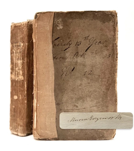 Maria Edgeworth - Signed by her and from Edgeworth’s personal library ...