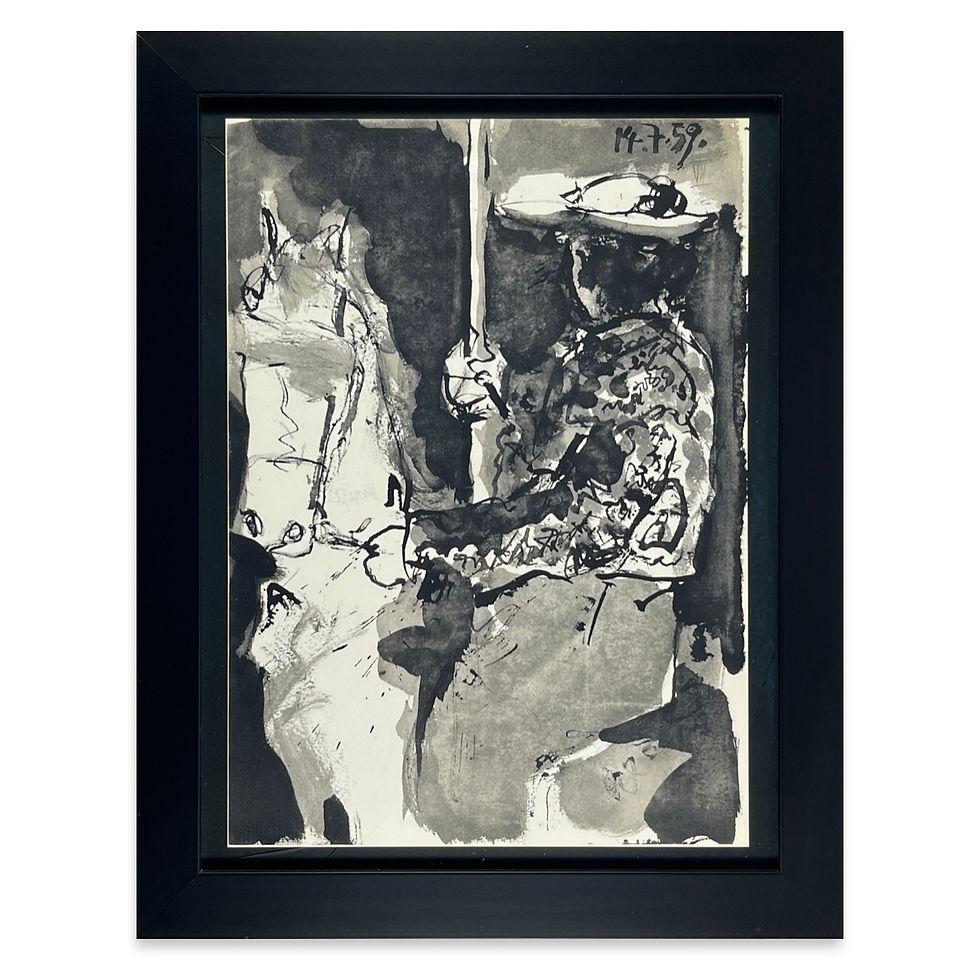 Pablo Picasso - Heliogravure - The Picador 1961