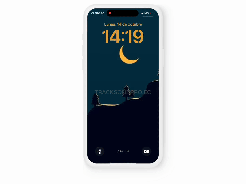 Alerta de encendido Tracksolid Pro EC