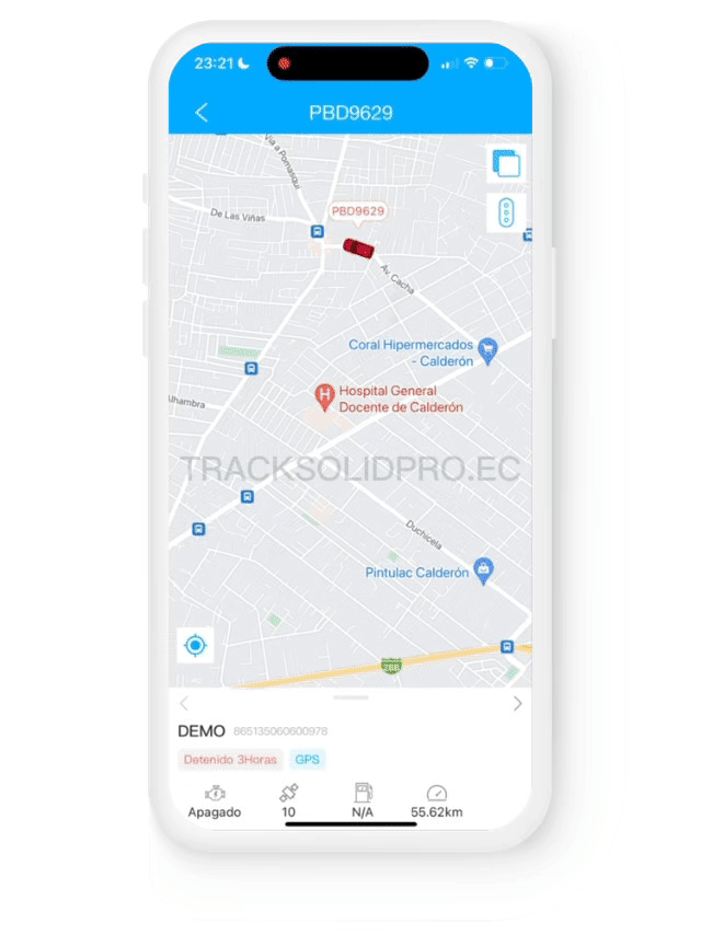 Bloqueo del motor GPS Tracksolid Pro EC