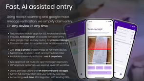 Zero to expense entry in less than 60 secs📱
