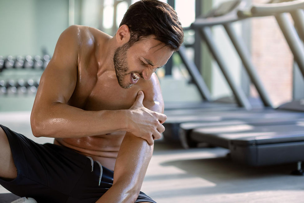 Dor após treino