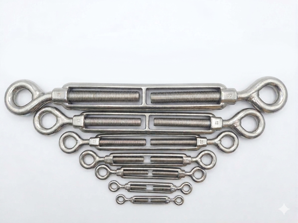 Tensor ojo ojo de 16mm inox. 316