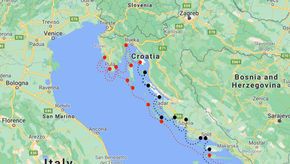 PART 2 Croatian 30-day passage, 750 nautical miles, and 22 new places