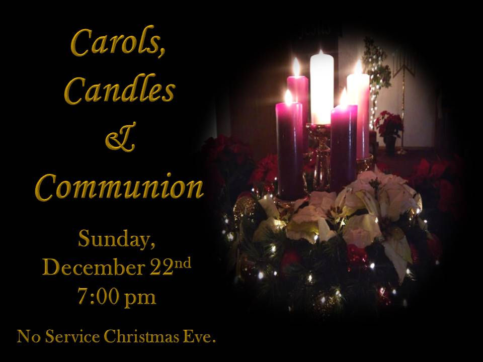 Carols, Candles and Communion