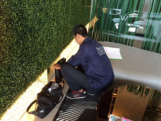 servicing scent machine