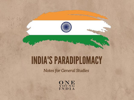 India's Para-diplomacy