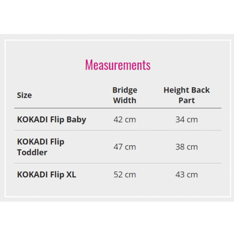 Thumbnail: Kokadi Flip Triangle Frame Clea Baby Size