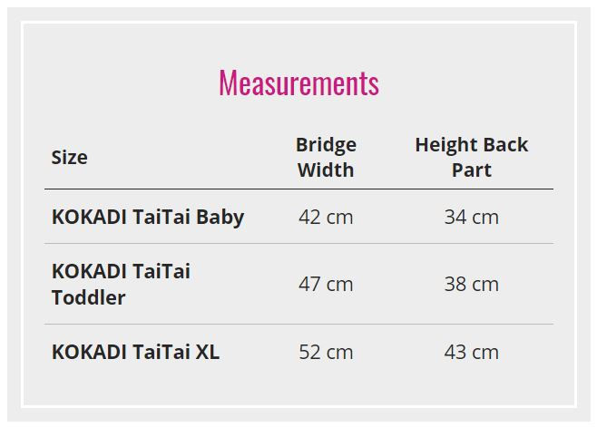 Thumbnail: Kokadi TaiTai Just Mr Grey Baby Size