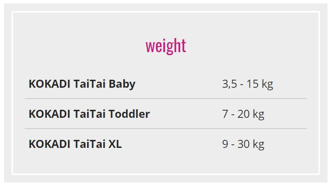 Thumbnail: Kokadi TaiTai Heart2Heart Stone Baby Size