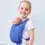 Thumbnail: Hoppediz Doll Carrier - Blue Melange