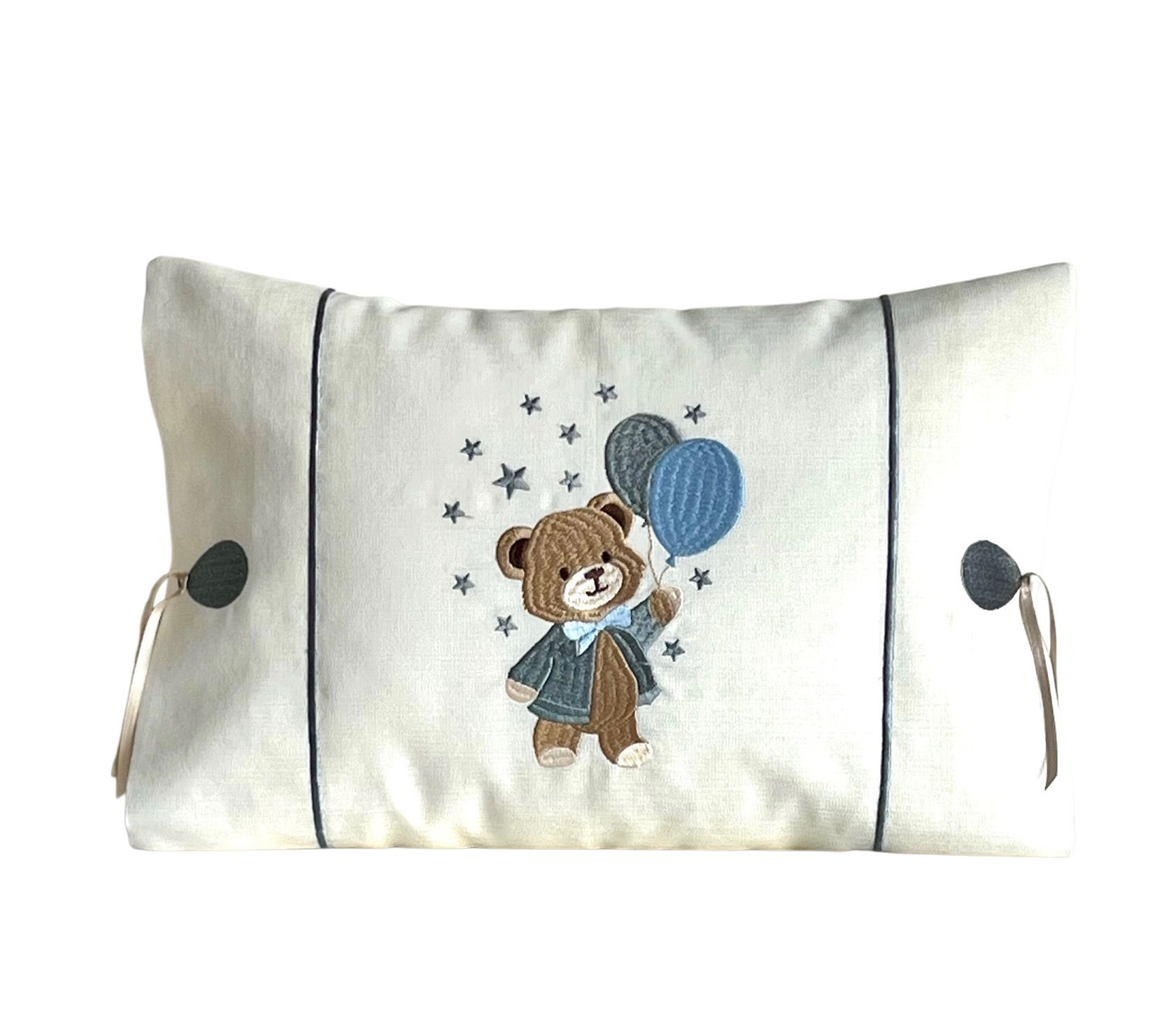 Teddy Nakışlı Yastık 35x50cm