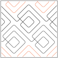 Square Rounded pantograph