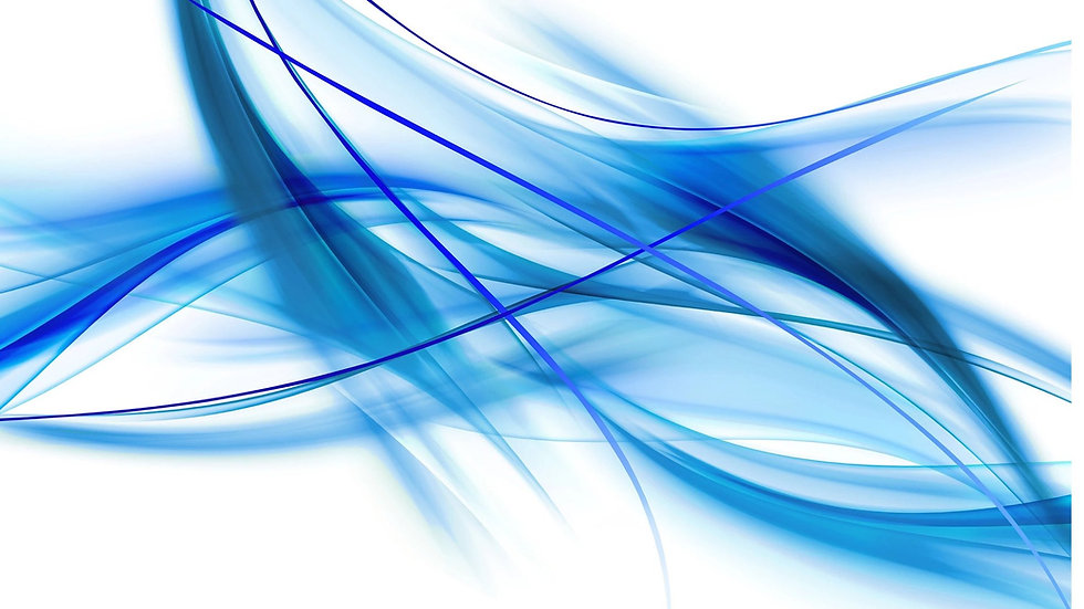 Blue abstract tempered glass wall art EASTfurniture