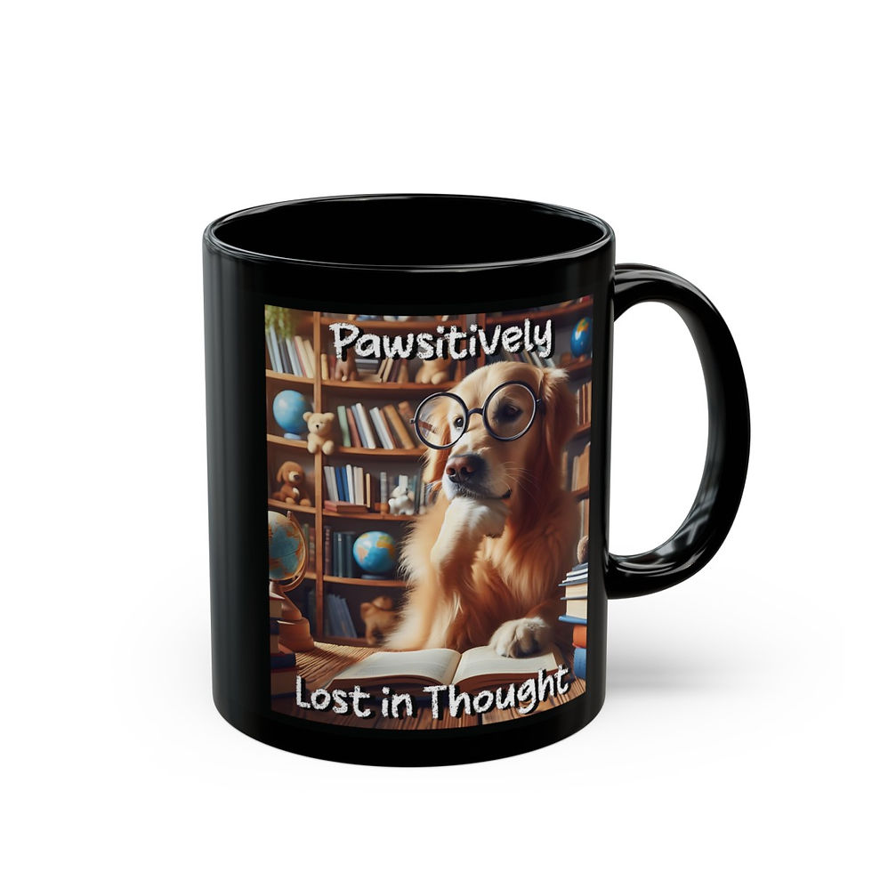 Thumbnail: golden retriever mug