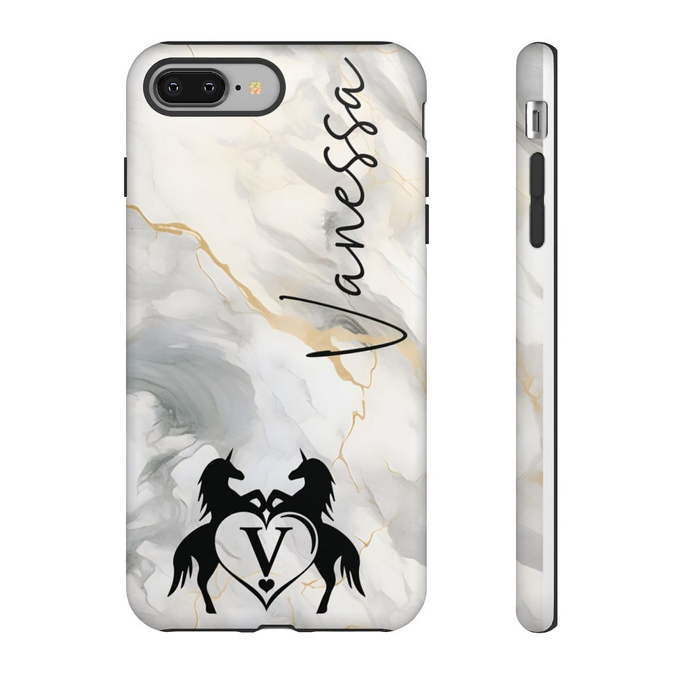 Thumbnail: Marble Phone Case For iPhone and Samsung Custom Personalized Cover