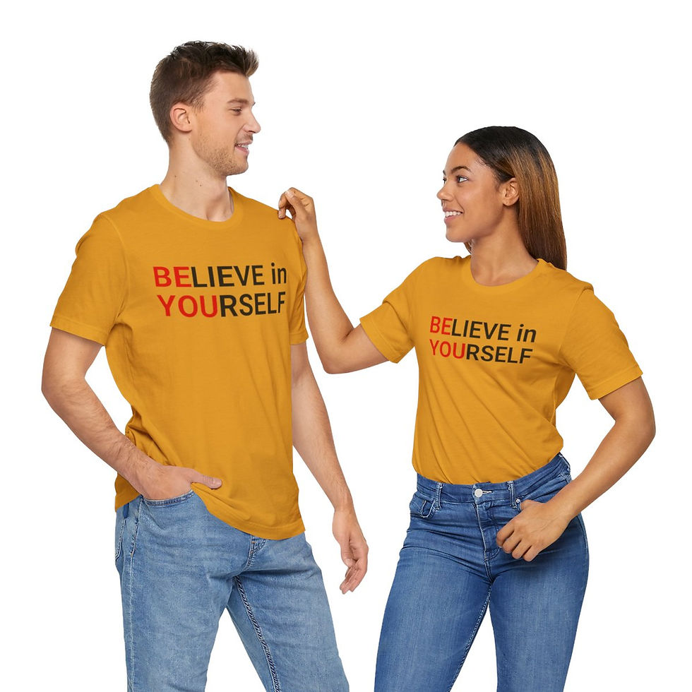 Thumbnail: Believe in Yourself, Be You Motivational Shirt Inspirational Shirt 