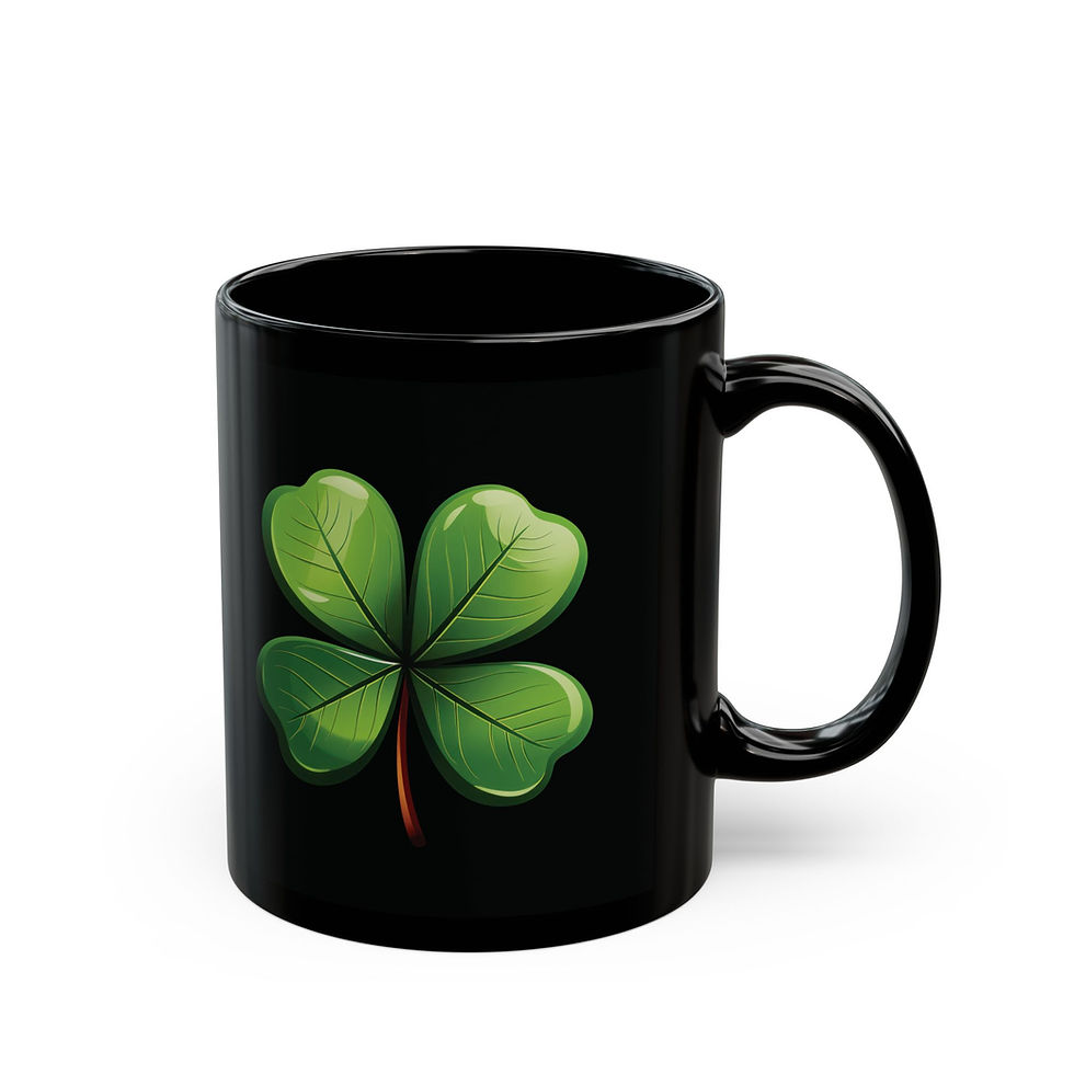 Thumbnail: St Patricks Day Mug, St Patrick'S Day Mug, Irish Coffee Mug, St Patricks Day Gift, Funny Coffee Mug, Four Leaf Clover Mug, Lu