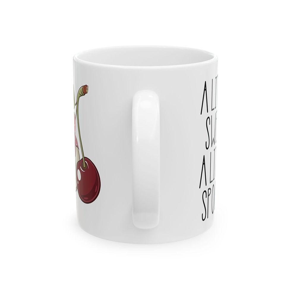 Thumbnail: Gifts For Her, Cherries Coffee Mug, Cherry Mug Ceramic, Cherry Coffee Cup, Cherry Coquette Mug, Coffee Lover Gift