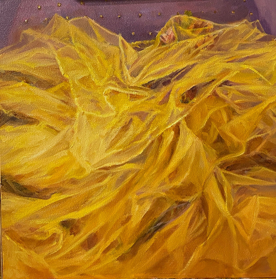 Yellow Tutu Abstraction