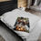Thumbnail: Christmas Snowman Throw Blanket - Warm Fleece for Couch, Gift for Loved Ones