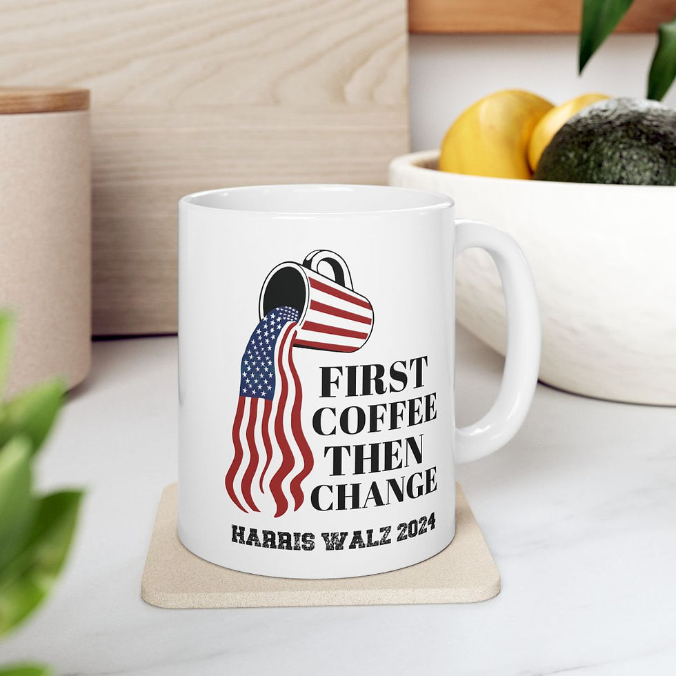Thumbnail: Kamala For President, Kamala Harris 2024, Madam Vice President, Feminist Mug, Kamala Coffee Mug, Political Mug, Harris 2024