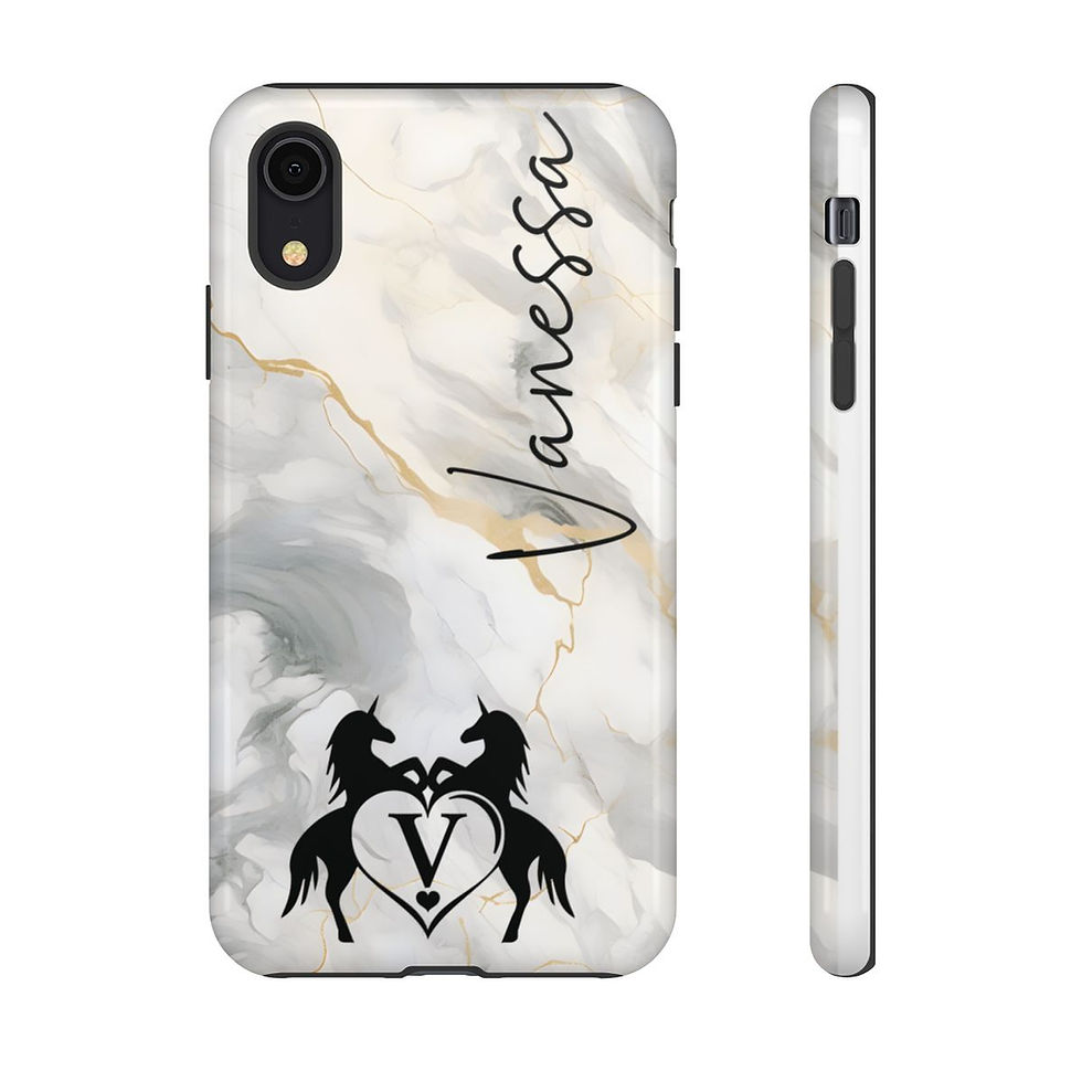 Thumbnail: Marble Phone Case For iPhone and Samsung Custom Personalized Cover