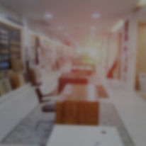 Abstract blurred photo of material store
