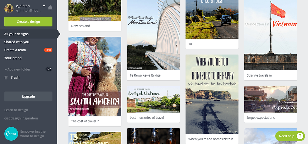 canva pins