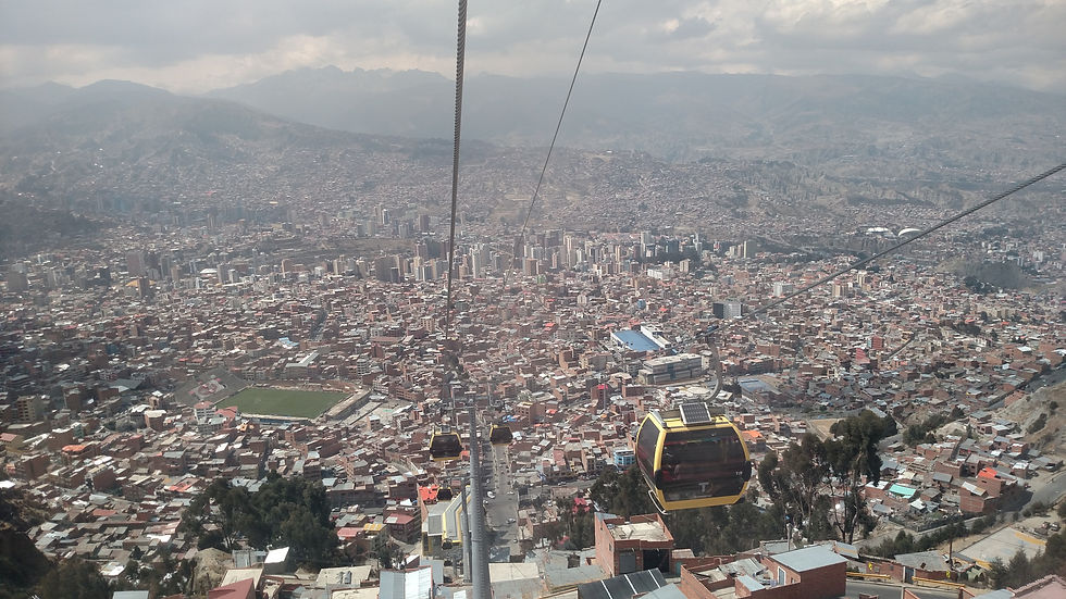 Teleférico,La Paz
