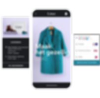 Online winkel van Lùxe Retail met een stijlvolle abonnementsbox, een mobiele storefront en meerdere betaalmethoden van Wix Payments.