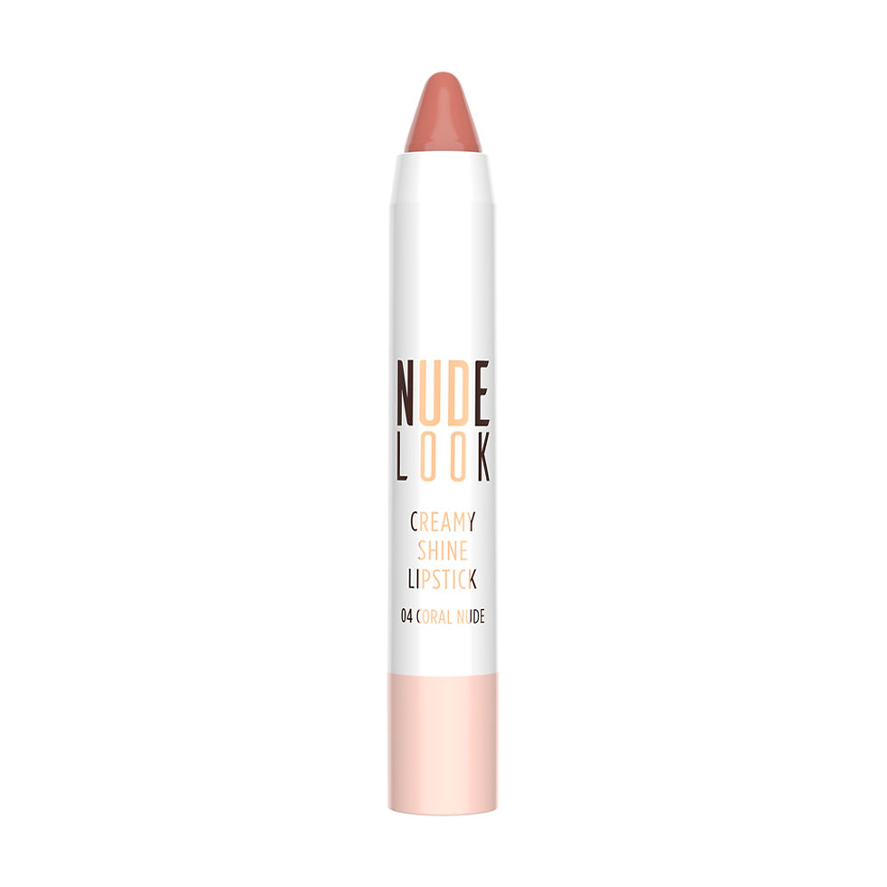 CREAMY SHINE LIPSTICK Nº04 CORAL NUDE