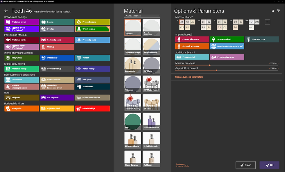2-Exocad DentalCAD 3.2 FR PRO+Exoplan 3.1 PRO
