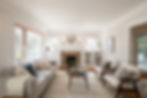 A light-filled living room