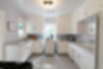 A spacious kitchen