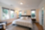 Master bedroom with en-suite bath