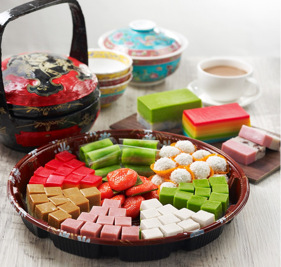 Arranged Food and Objects