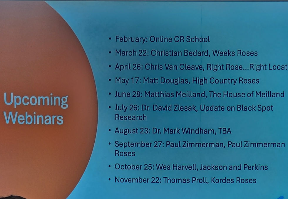 Upcoming Webinars – ARS has some fantastic webinars lined up. Join now to participate!