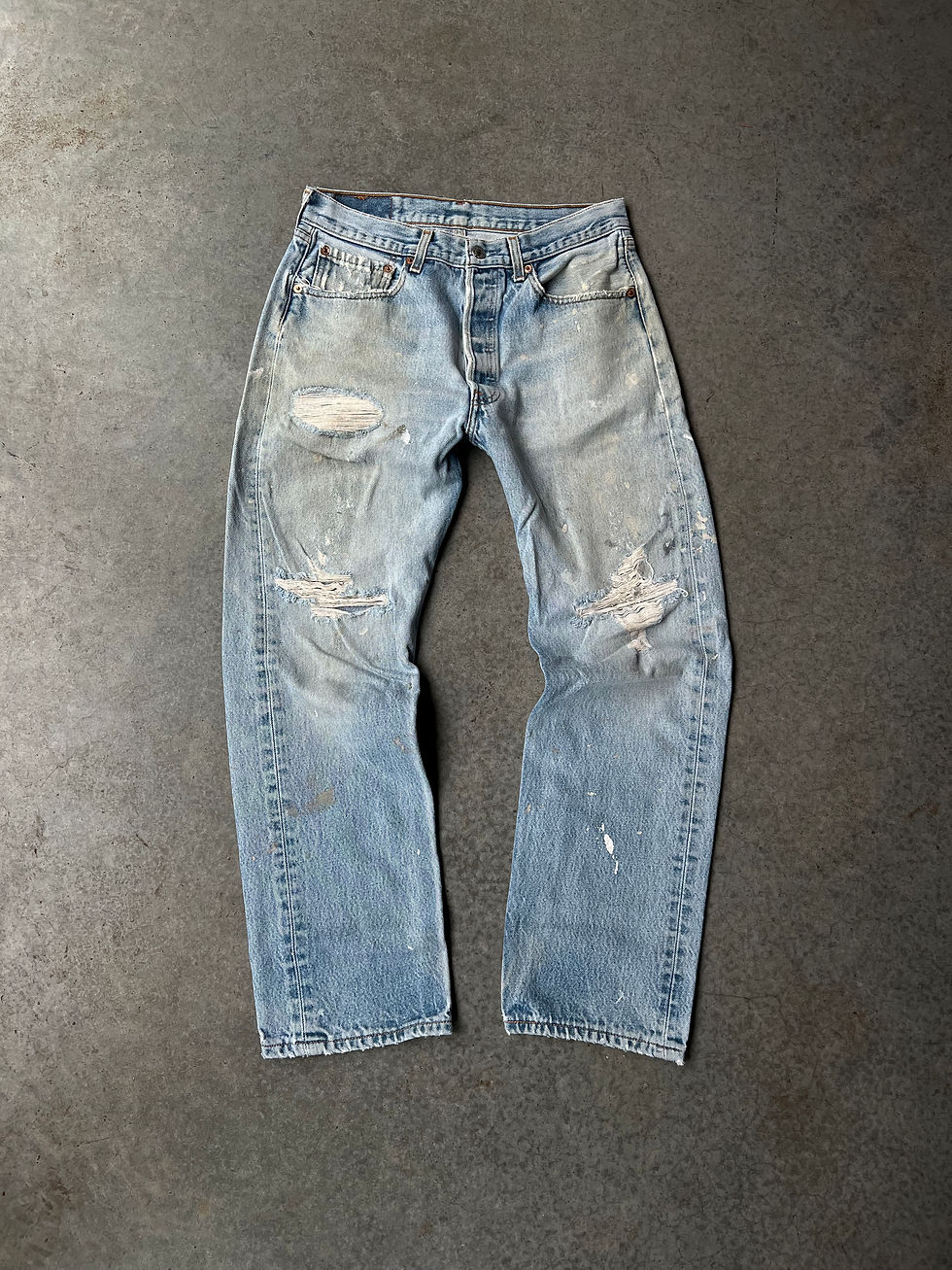 1990s Trashed Levis 501 30x30