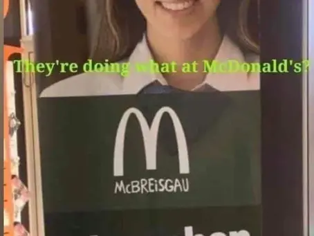 What is mcdonalds in german?